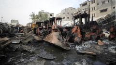 Israeli airstrike kills at least 44 people in Gaza, hits a police station