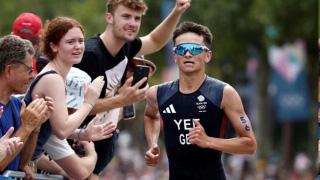 Triathlon Paris Olympics gold medallist finishes 14th at London Marathon, enduring ‘dark moments’