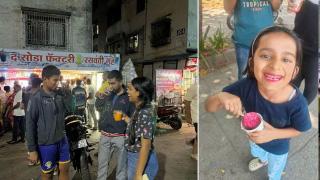 As temperatures soar, soda and ice gola shops offer cool relief in dozens of flavours