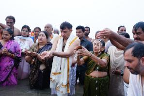 Saraswati Pushkaralu Begin at Kaleshwaram““-
