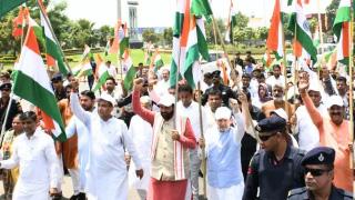 Haryana CM Saini leads Tiranga Yatra to honour armed forces for Operation Sindoor