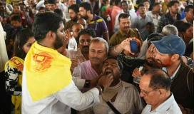 Fish Prasadam distribution for asthma patients at Nampally Exhibition Grounds on June 8