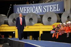 Trump says he plans to double steel, aluminum tariffs to 50%