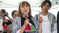 Climate activist Greta Thunberg joins aid ship sailing to Gaza aimed at breaking Israel’s blockade