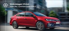 India's most awarded premium sedan; The Volkswagen Virtus, completes three glorious years