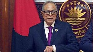 Bangladesh's former President Hamid returns to Bangladesh month after departure sparked uproar
