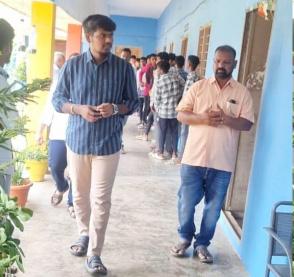 Students should be careful not to drop out: ITDA Project Officer B. Rahul