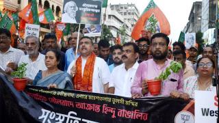 Maheshtala violence: Bengal BJP leader Suvendu Adhikari meets victims in Kolkata, demands NIA probe