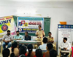 Students Play a Key Role in Drug Eradication: Town SI Swapna, Dr. Akkineni Lokesh“