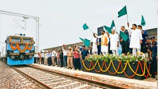 To increase car loading in Railways, Union minister Vaishnaw inaugurates largest automobile in-plant railway siding in Manesar