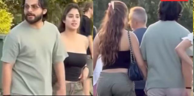 Janhvi Kapoor and boyfriend Shikhar Pahariya's romantic London stroll captures hearts.