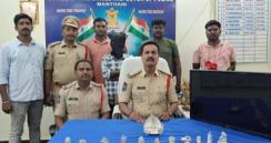 Manthani Police Demonstrate Exemplary Efficiency in Swift Resolution of Vehicle Theft.