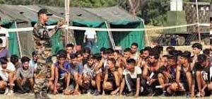 Recruitment Rally Under Agnipath Scheme At Aoc Centre