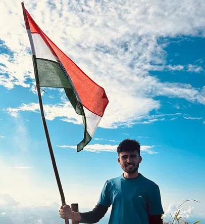 City mountaineer Yashwanth Bhukya successfully scales Assam's highest peak in patriotic mission