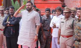 Pawan Kalyan narrowly escapes electric shock in Kondagattu