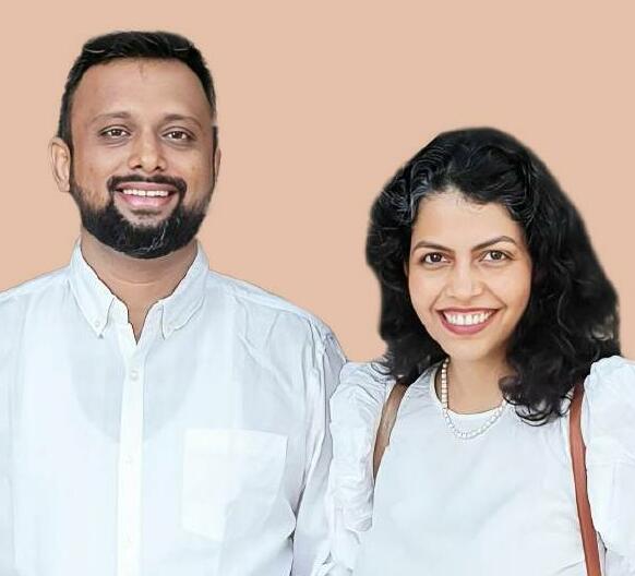Ar. Pathik Joshi & Ar. Abhilasha Porwal Joshi Founders, Kypad Design Group LLP.