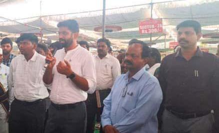 All arrangements have been made to see the Swamy's celebrations : Collector Jitesh V Patil
