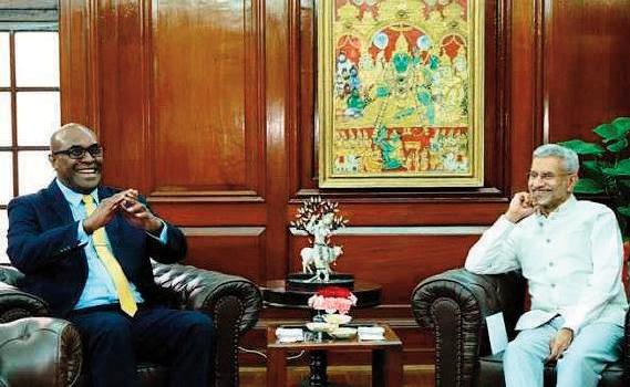 Fiji's Health Minister Lalabalav calls on EAM Jaishankar
