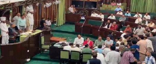 Waqf (Amendment) Bill: J&K Assembly witnesses ruckus for day 2, PDP legislator marshalled out