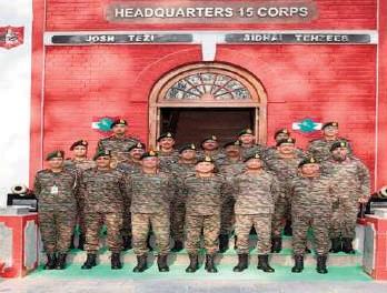COAS visits Srinagar to review security, operational preparedness
