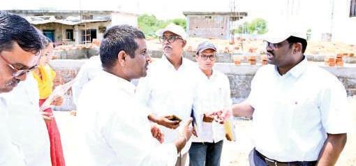 Beneficiaries should be encouraged to undertake construction of Indiramma houses : Collector Rajiv Gandhi Hanumanthu