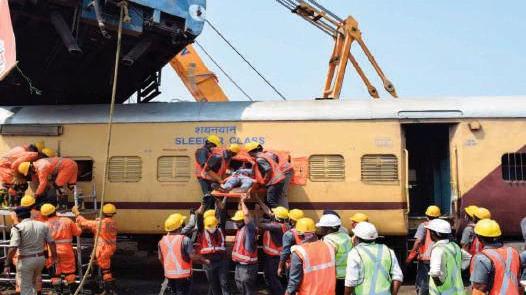 SCR & NDRF Conducts Joint Mock Drill on Train accident at Moula-Ali Yard