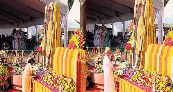 Prez, VC, PM Modi and other leaders pay flora tribute to BR Ambedkar on his birth anniversary