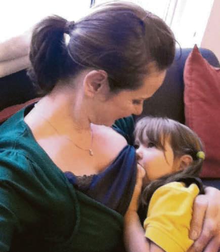 'I breastfed my kids till the ages of eight and six'