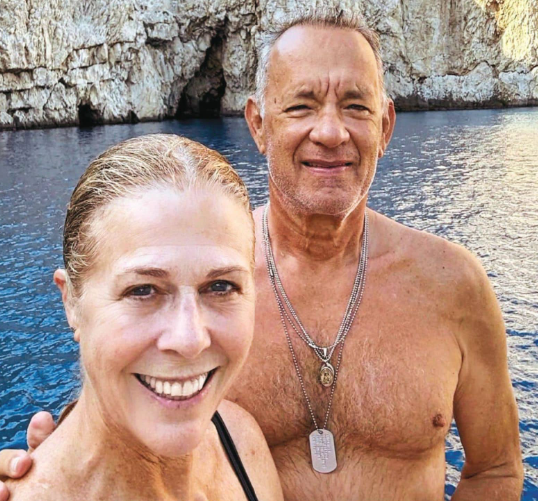 RITA WILSON & TOM HANKS Happy Days