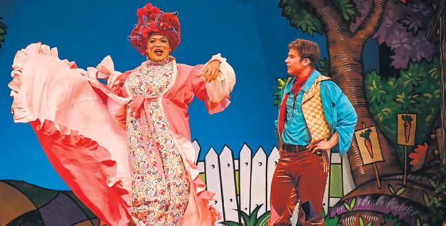 Jack and the Beanstalk pantomime at the Baxter