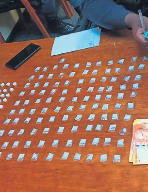 Man nabbed with drugs