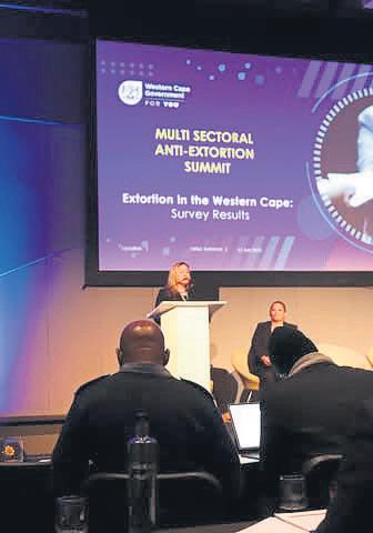 Efforts to end extortion