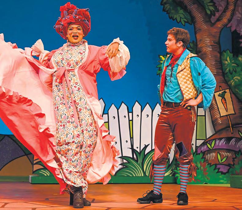 Jack and the Beanstalk pantomime at the Baxter
