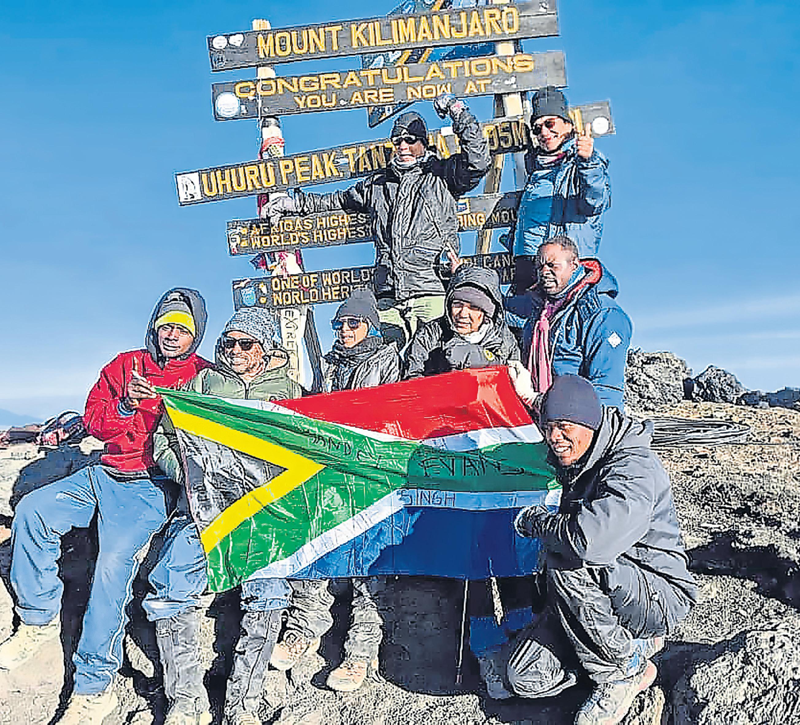 Couple's climb awarded