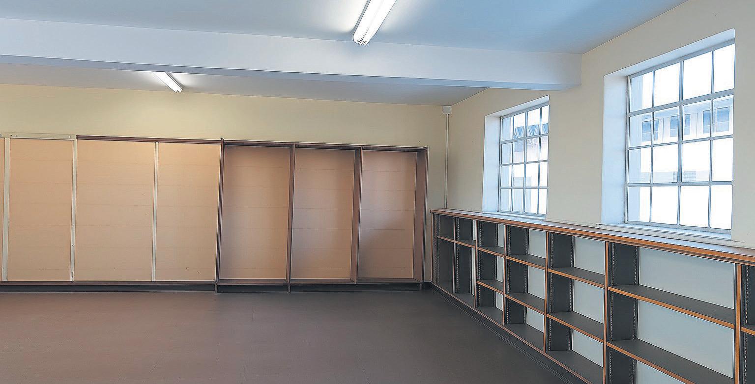 Library becomes safe green room