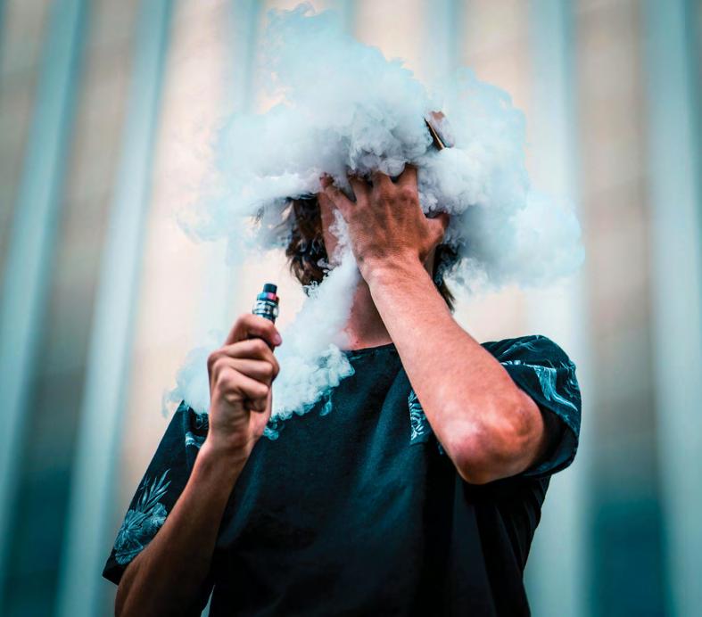 High-school study shows vapes no less risky than cigarettes
