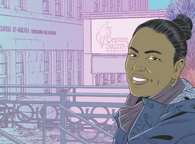 "I'm a language teacher and translator, but I can't learn French in Quebec."