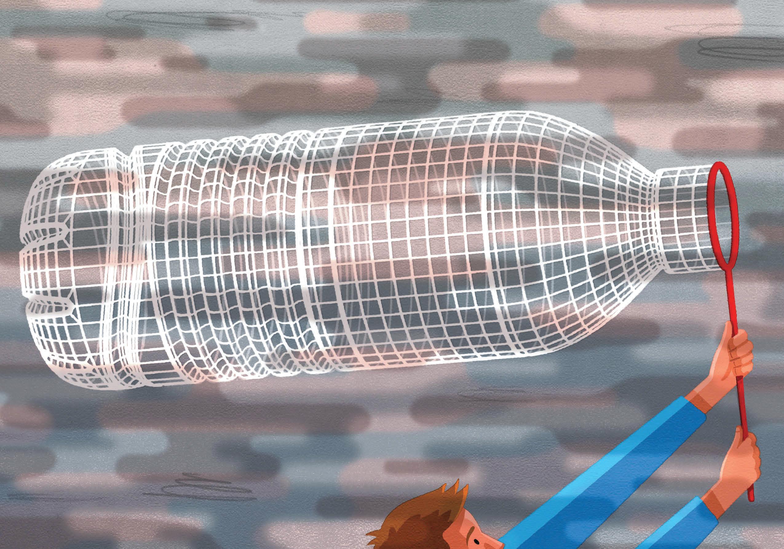 Harvest Water From Fog