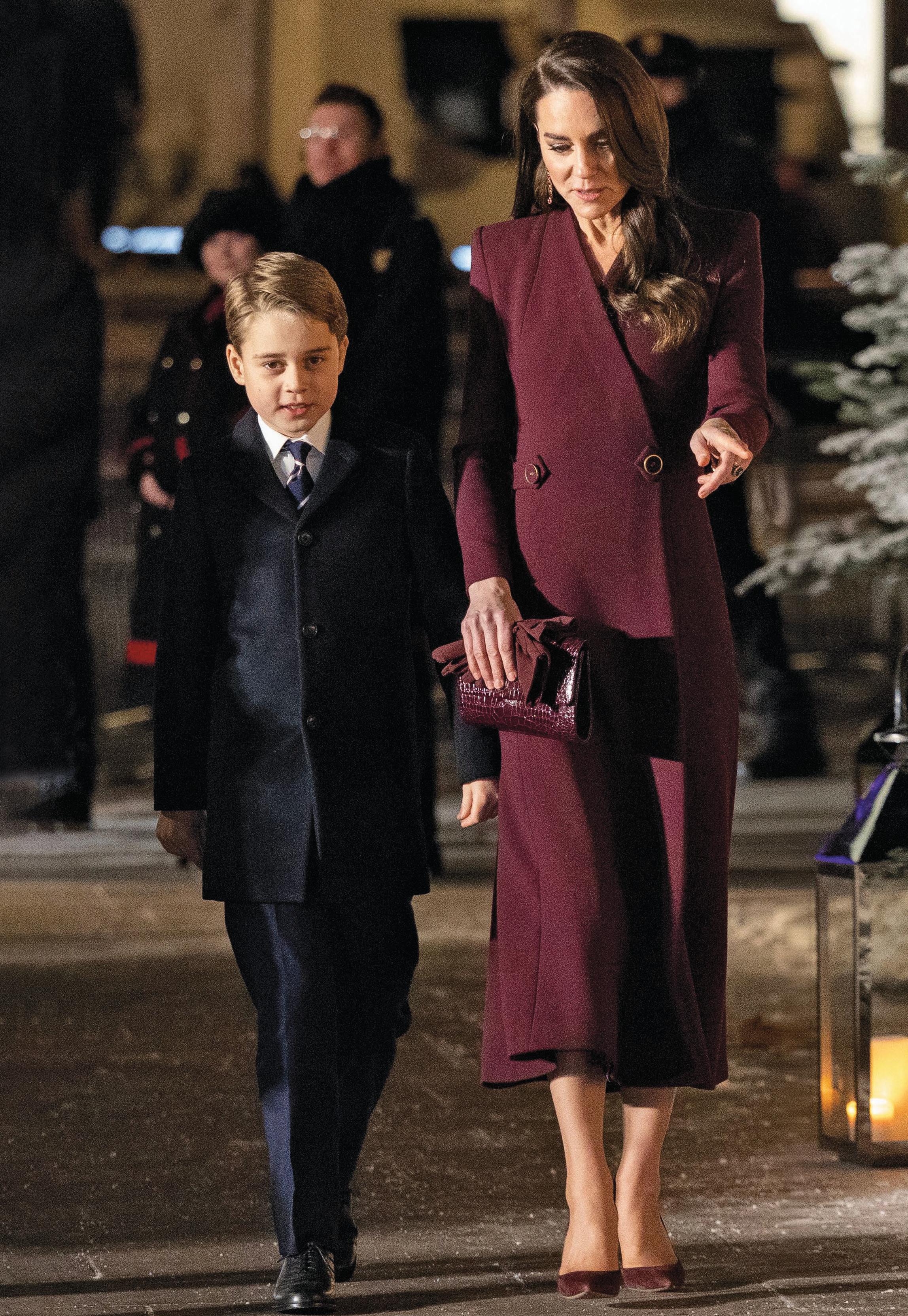 Why George will always be a MUMMY'S BOY