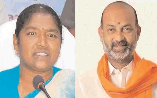 బండి వ్యాఖ్యలపై సీతక్క ఫైర్