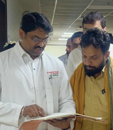 తిరుపతి ఆసుపత్రి తనిఖీ సందర్భంగా మంత్రి సుభాష్ ప్రకటన