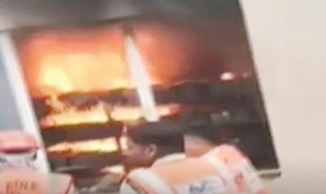 సచివాలయంలో అగ్ని ప్రమాదం