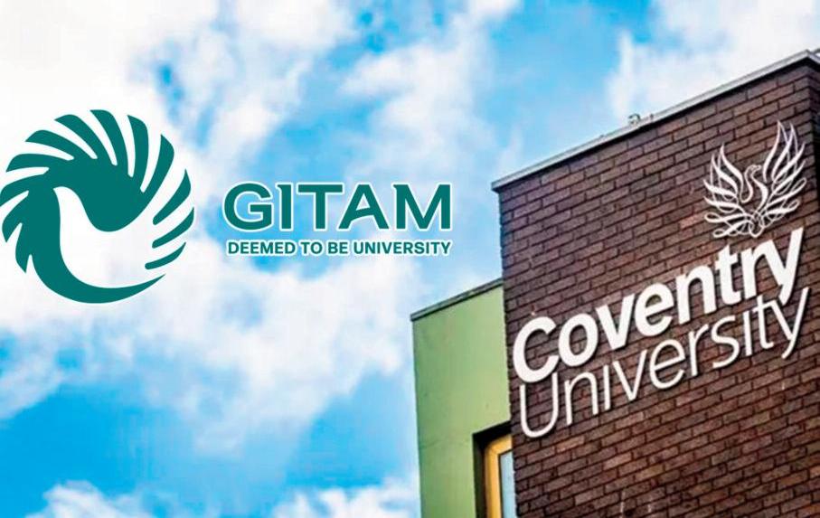 కోవెంట్రీ యూనివర్శిటీ గ్రూప్ తో గీతం ఒప్పందం