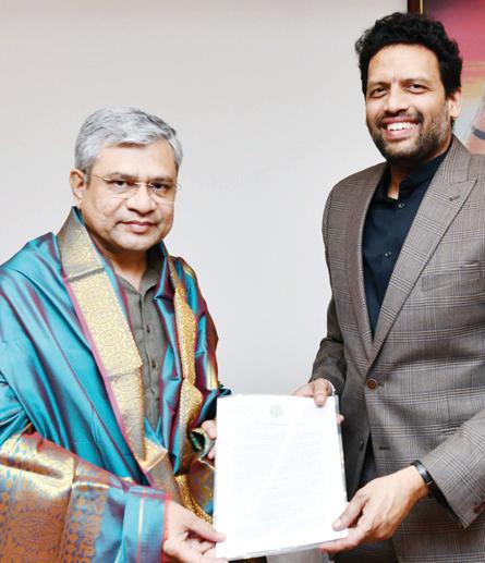 పారిశ్రామిక అభివృద్ధికి రైల్వే అనుసంధానం ఎంతో అవసరం