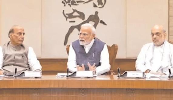 కేంద్రమంత్రులతో మోదీ ప్రత్యేక భేటీ