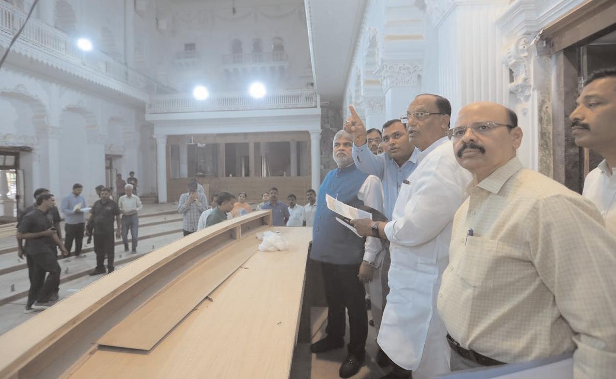 మండలి భవనం పునరుద్ధరణ