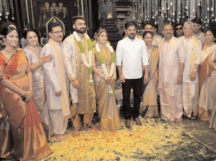 పలు వివాహ వేడుకల్లో సీఎం రేవంత్ రెడ్డి