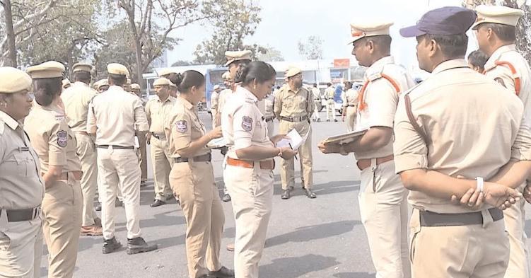 టీ రైజింగ్ సమ్మిట్కు భారీ బందోబస్తు