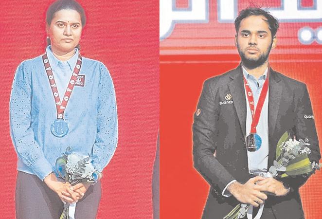 బ్లిట్జ్ అర్జున్కు కాంస్యం