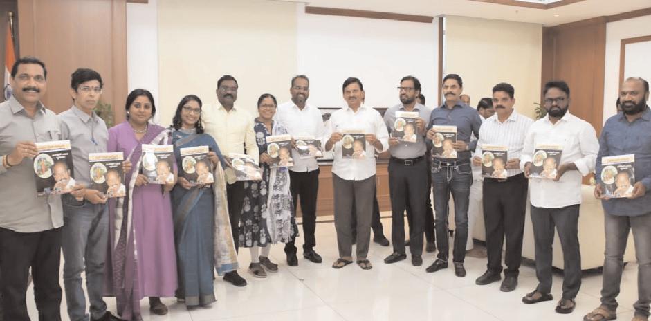 ప్రెస్ క్లబ్ జర్నలు ఆవిష్కరించిన మంత్రి పొంగులేటి శ్రీనివాసరెడ్డి